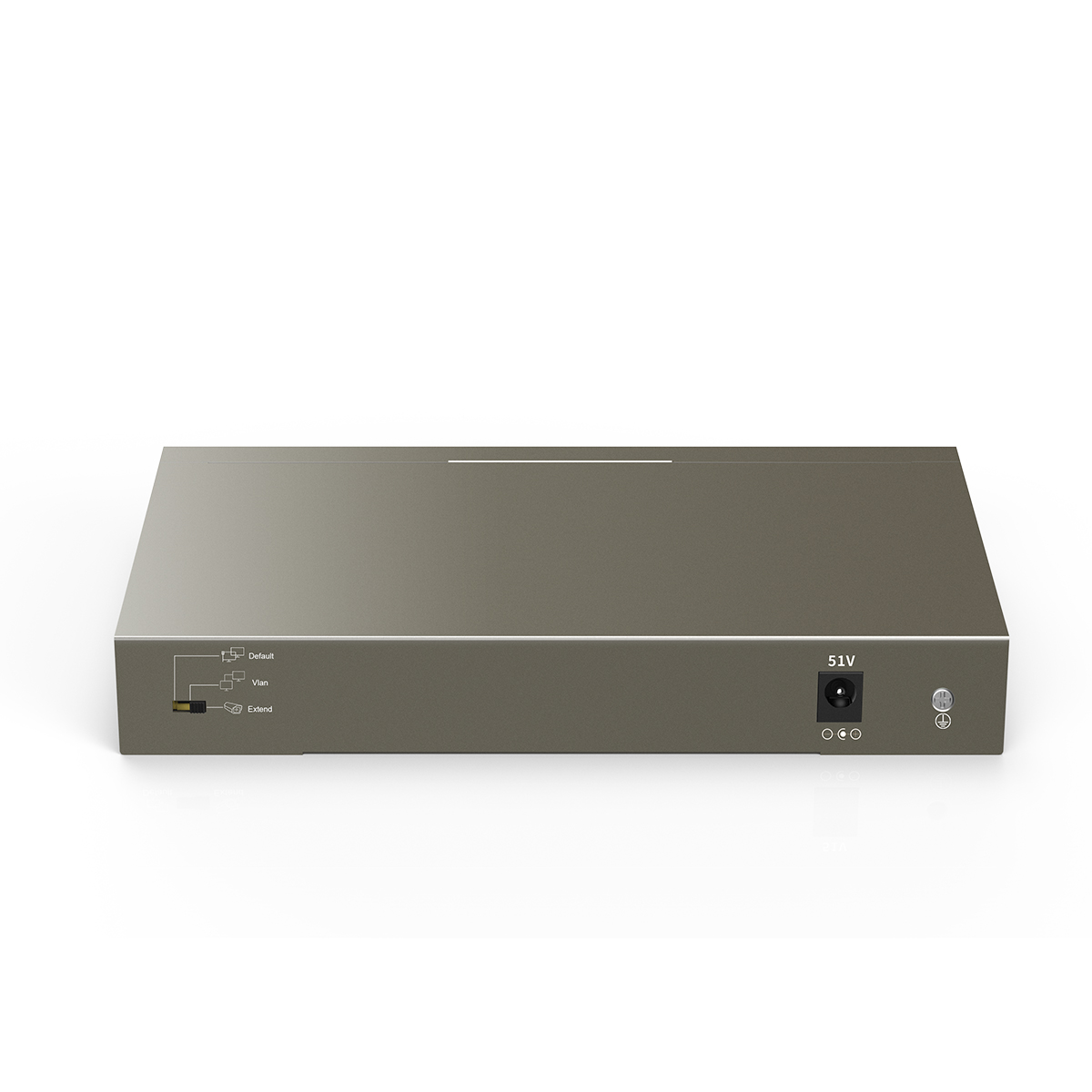 سوئیچ شبکه 10 پورت با 8 پورت PoE تندا مدل TEF1110P-8-102W-2